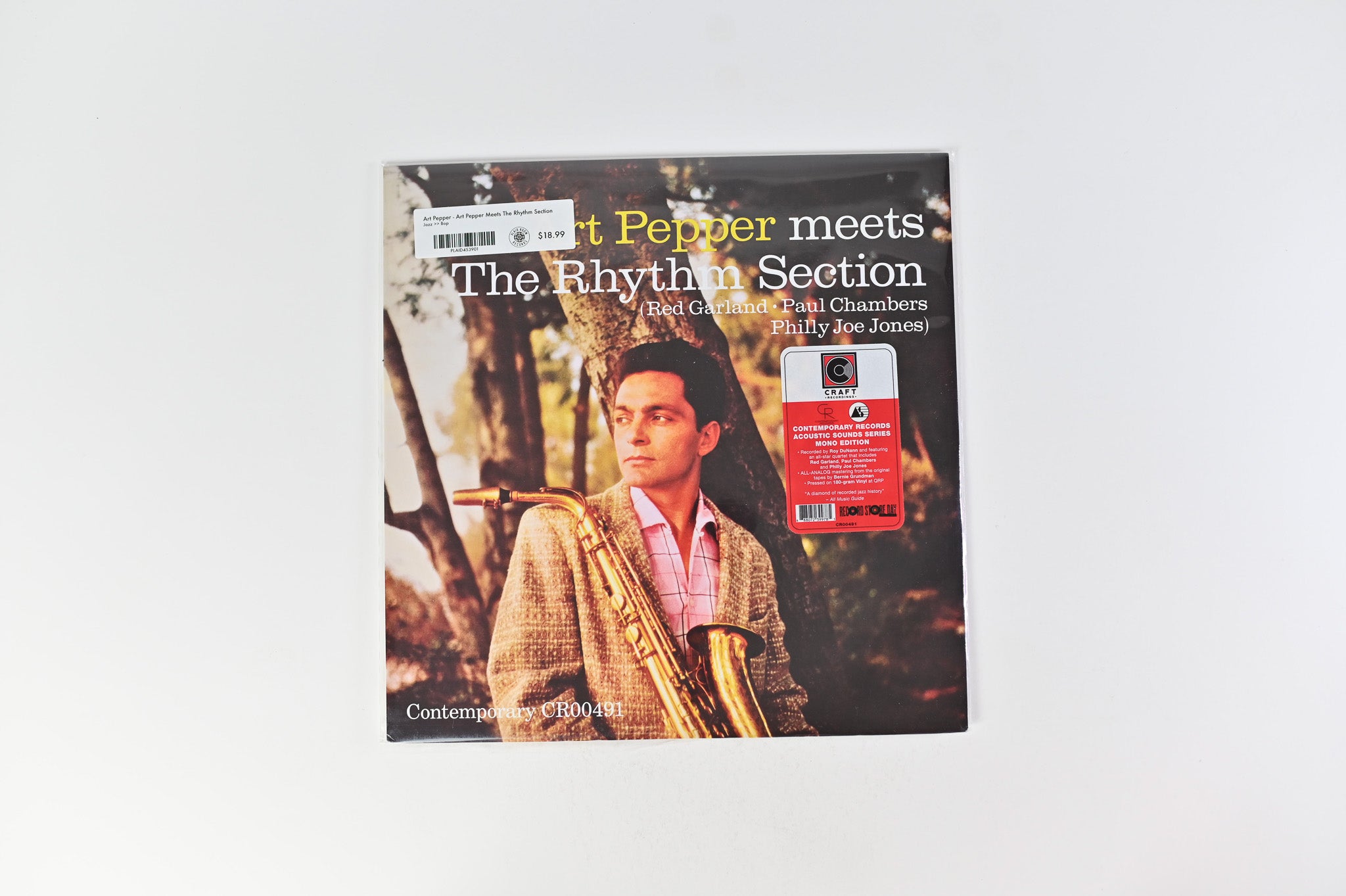 Art Pepper - Art Pepper Meets The Rhythm Section on Contemporary Records  Acoustic Sounds Series - Mono RSD Pressing