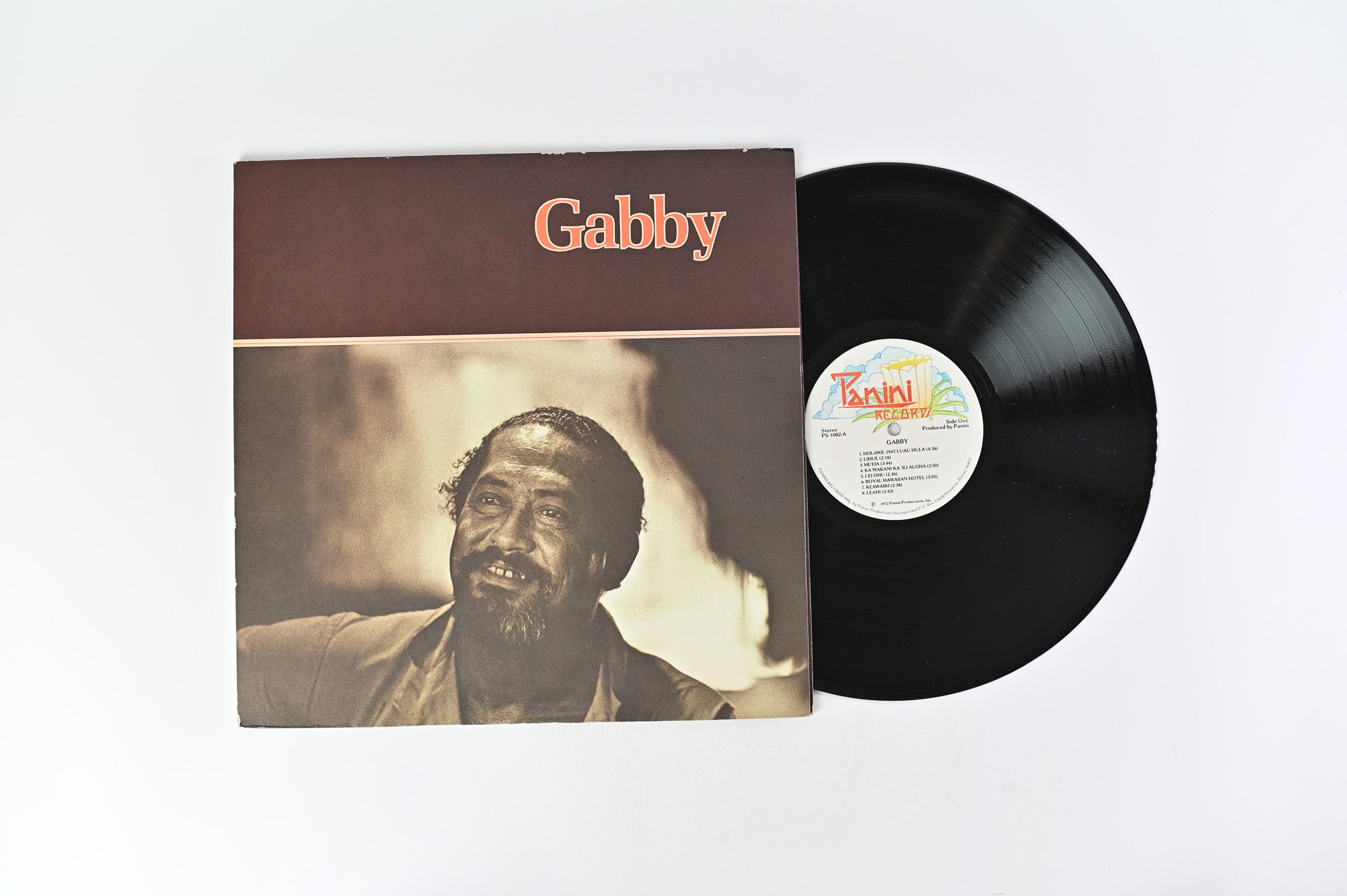 Gabby Pahinui - Gabby on Panini Records