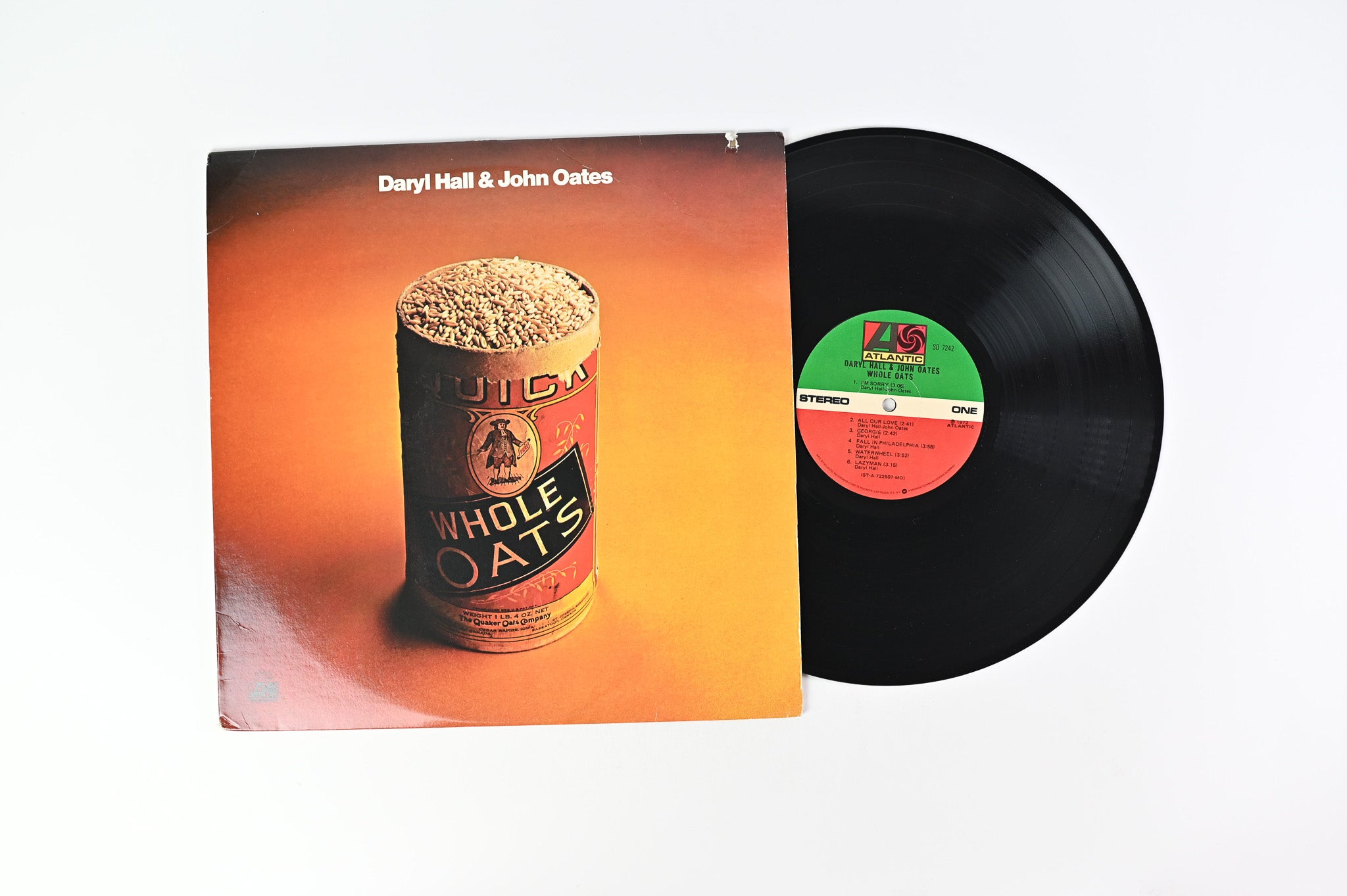 Daryl Hall & John Oates - Whole Oats on Atlantic Repress