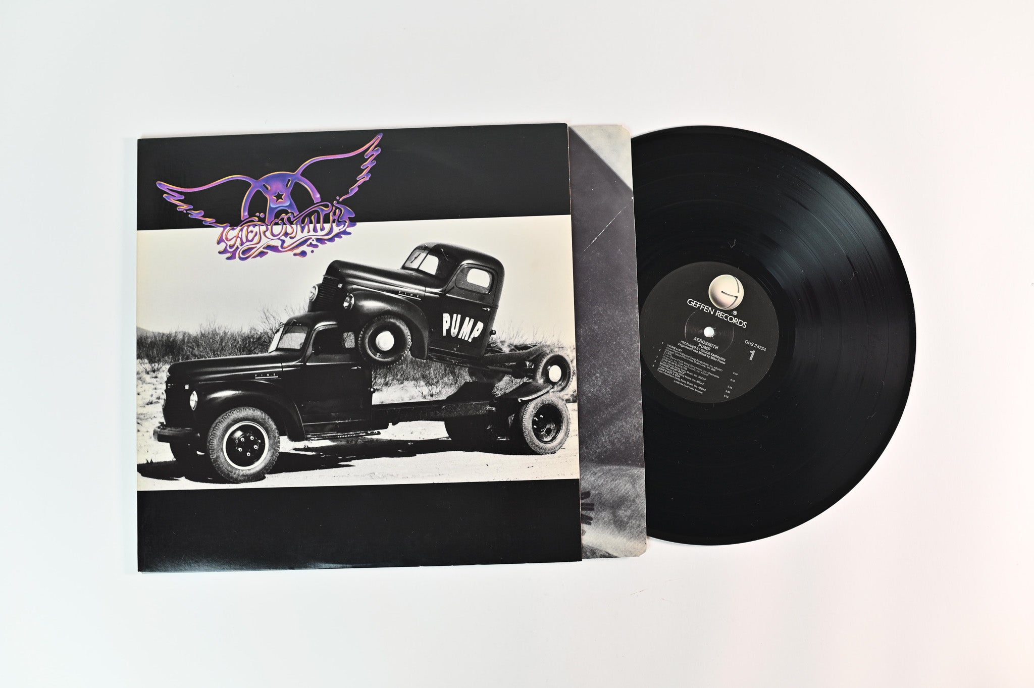 Aerosmith Pump (Sealed) Vinyl Record LP GHS 24254 Geffen store Records 1989 Record Sale