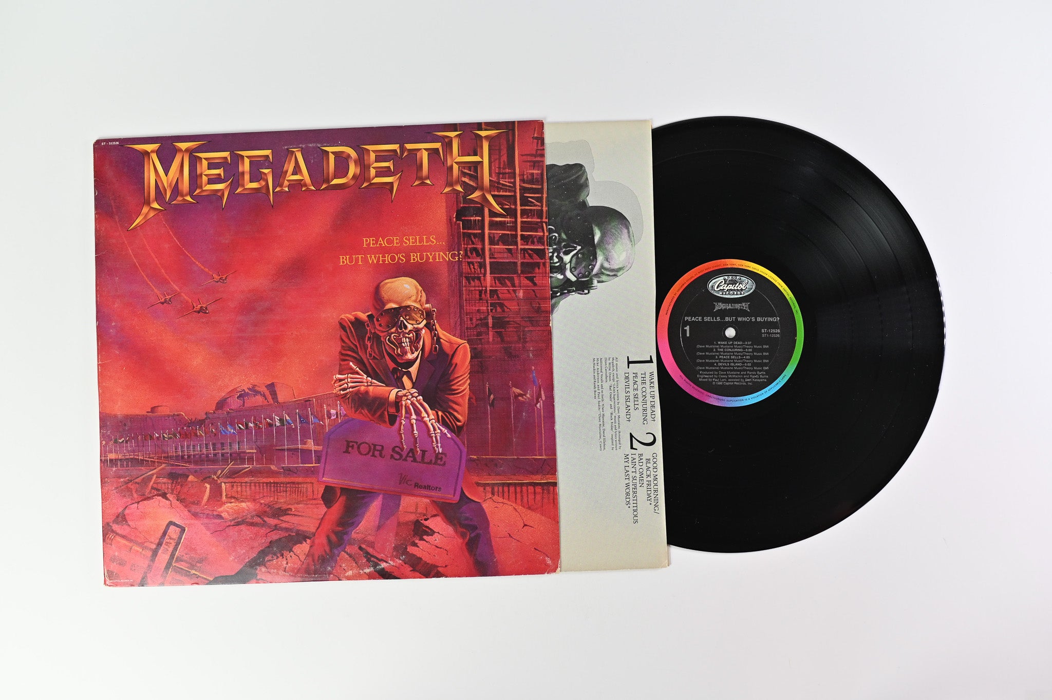 Megadeth - Peace Sells... But Who's Buying? on Capitol