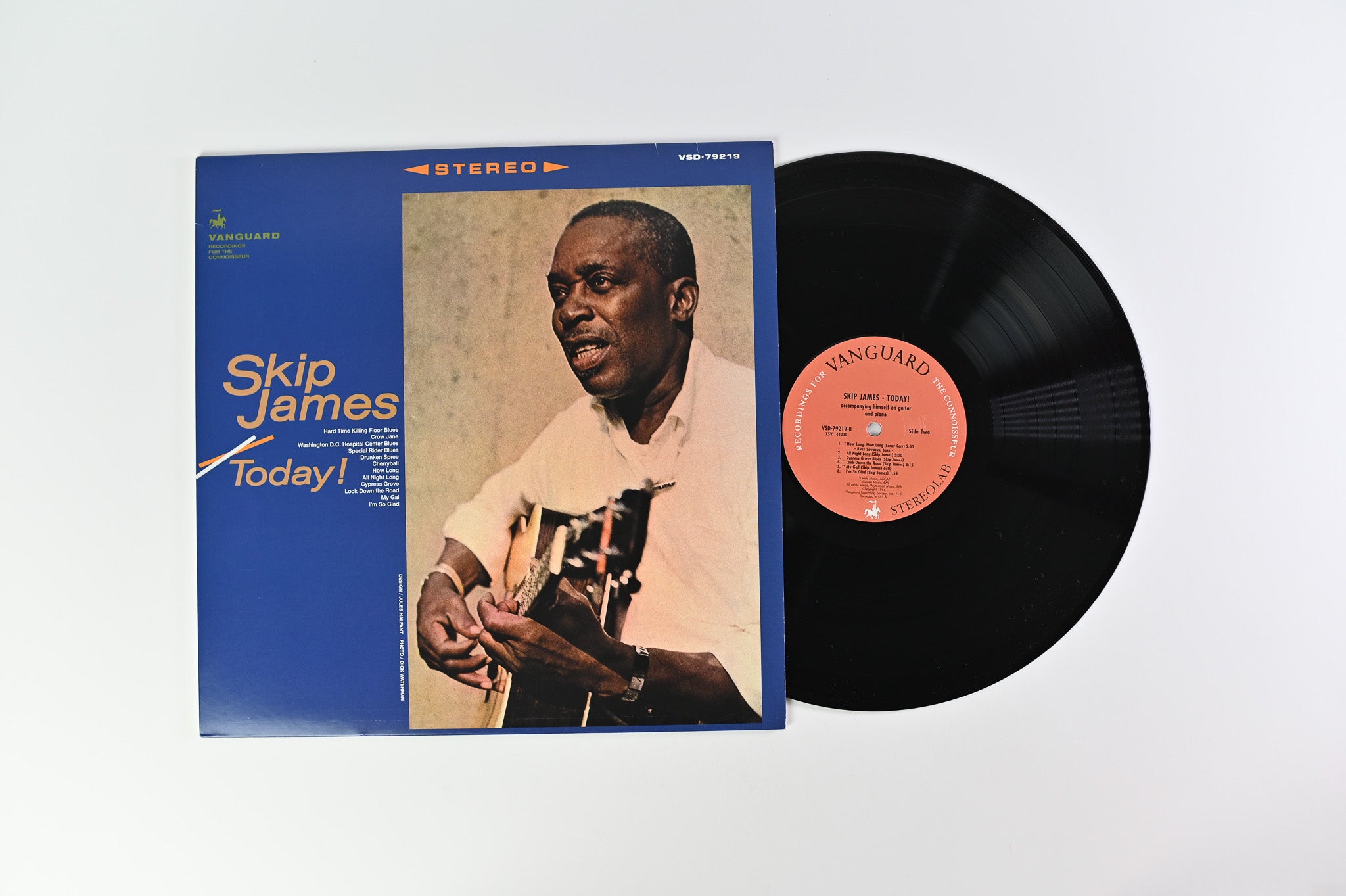 Skip James - Skip James Today! on Vanguard / Pure Pleasure Audiophile