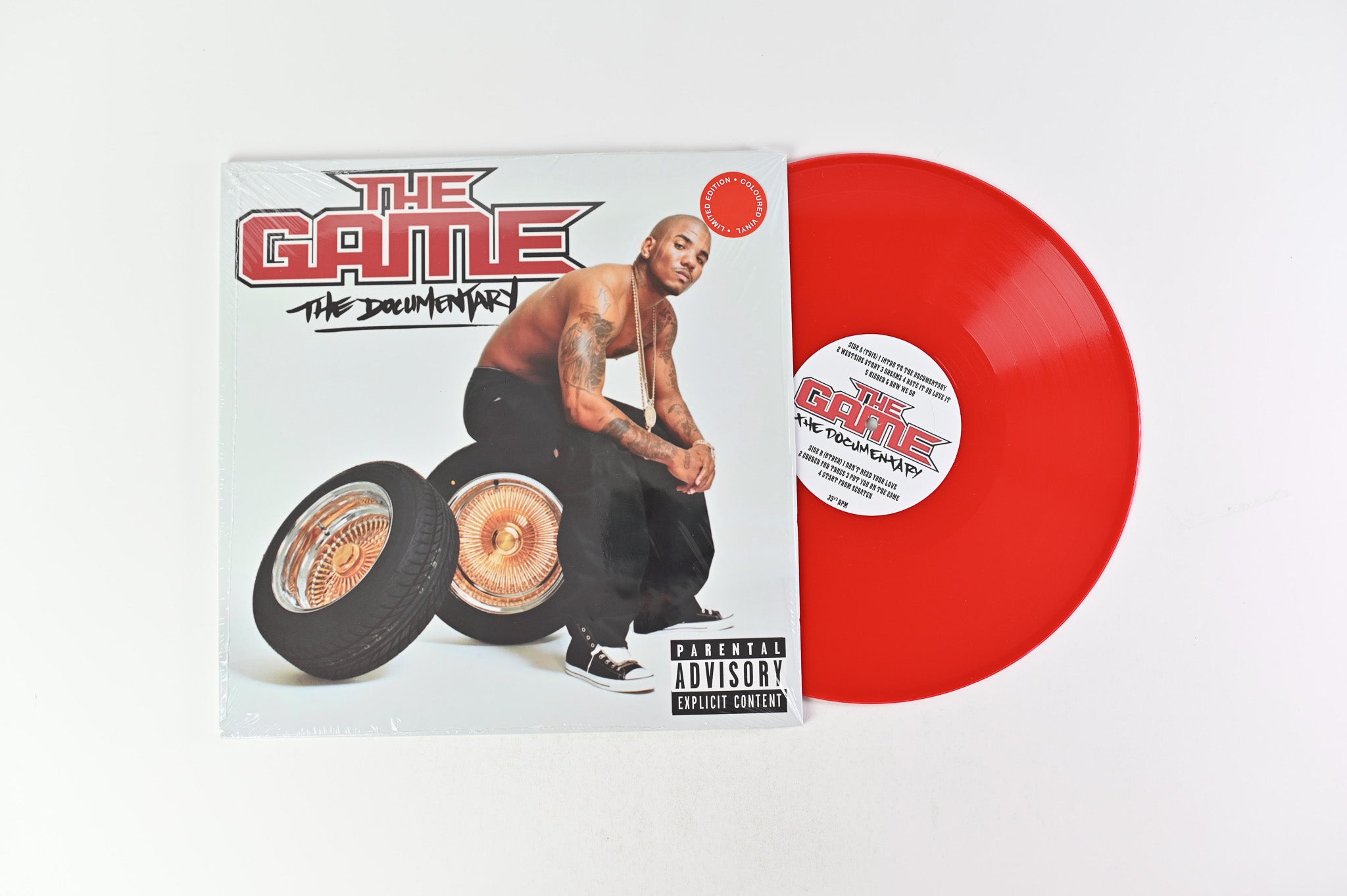 The Game - The Documentary Vinyl Album with red bandana replica cover online (Rare)