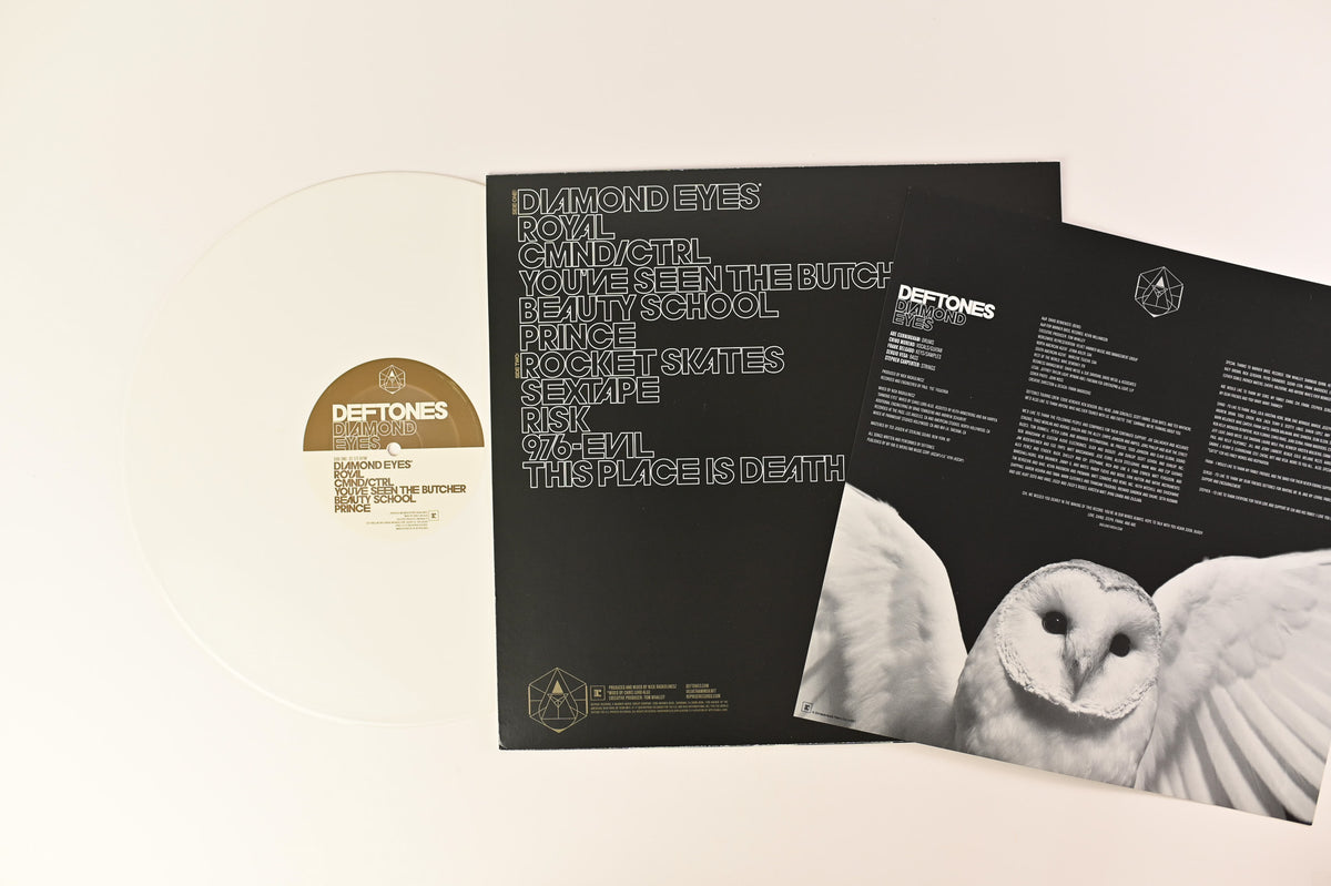 Deftones - Diamond Eyes on Reprise Ltd White Vinyl – Plaid Room Records