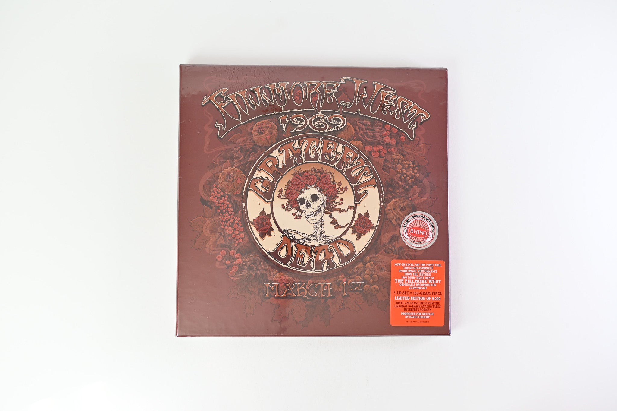 The Grateful on sale Dead - Fillmore West 1969: March 1st - 2022 - Rhino(Sealed Box Set)