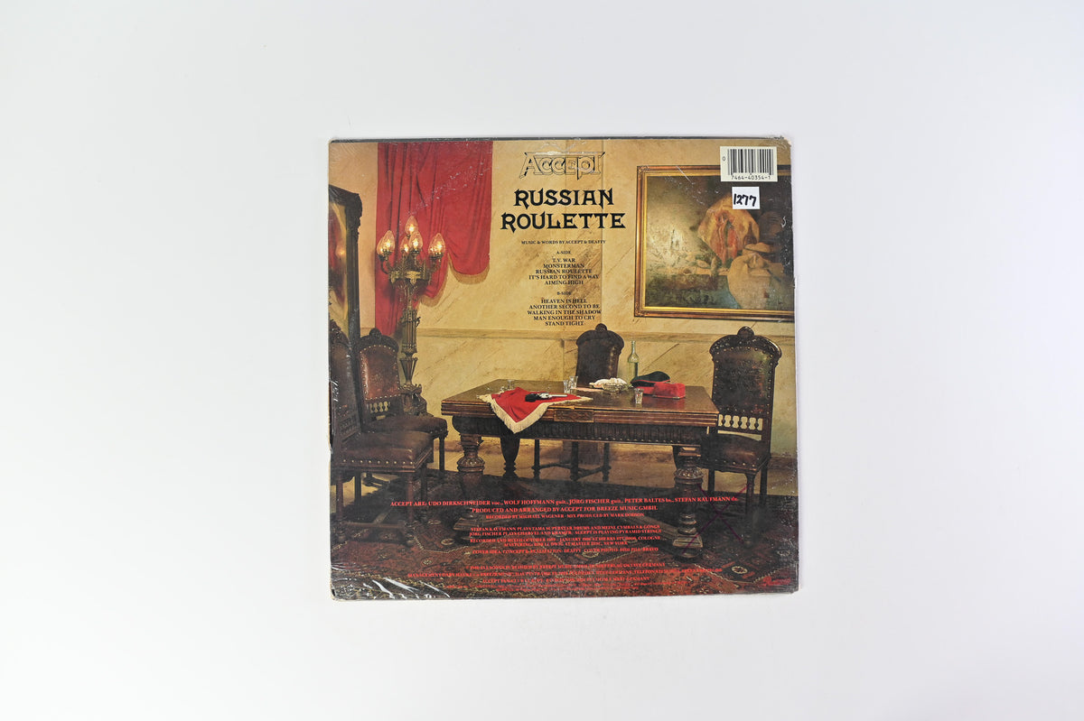 Poster: Accept - Russian Roulette Album (23x35)