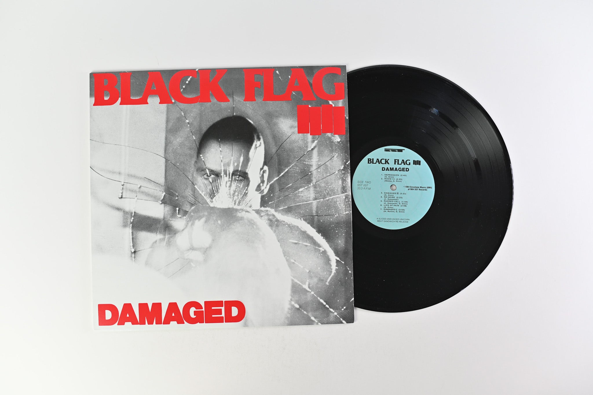 black flag damaged レコード コレクション