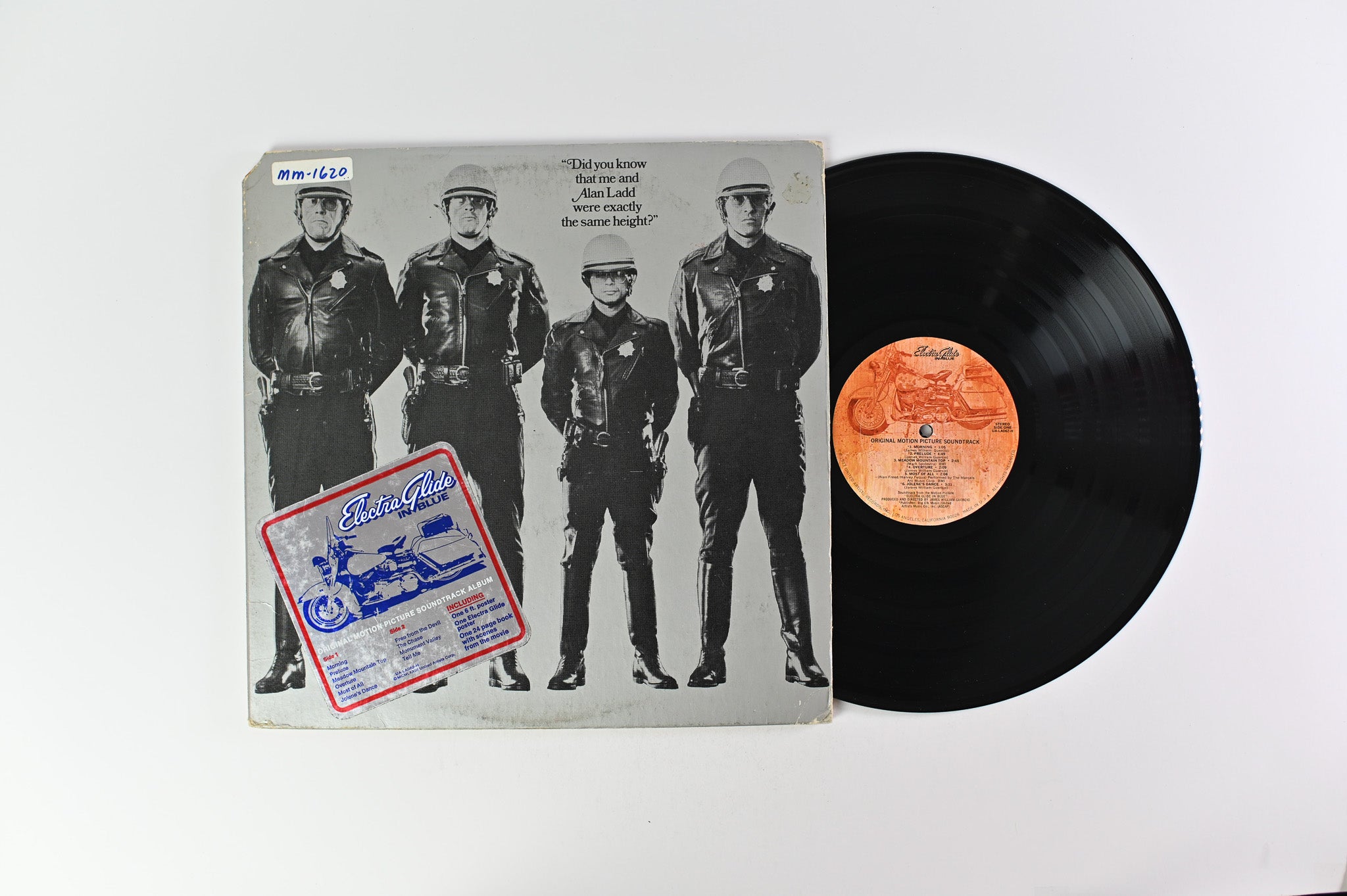 James William Guercio - Electra Glide In Blue (Original Motion Picture  Soundtrack) on United Artists Records