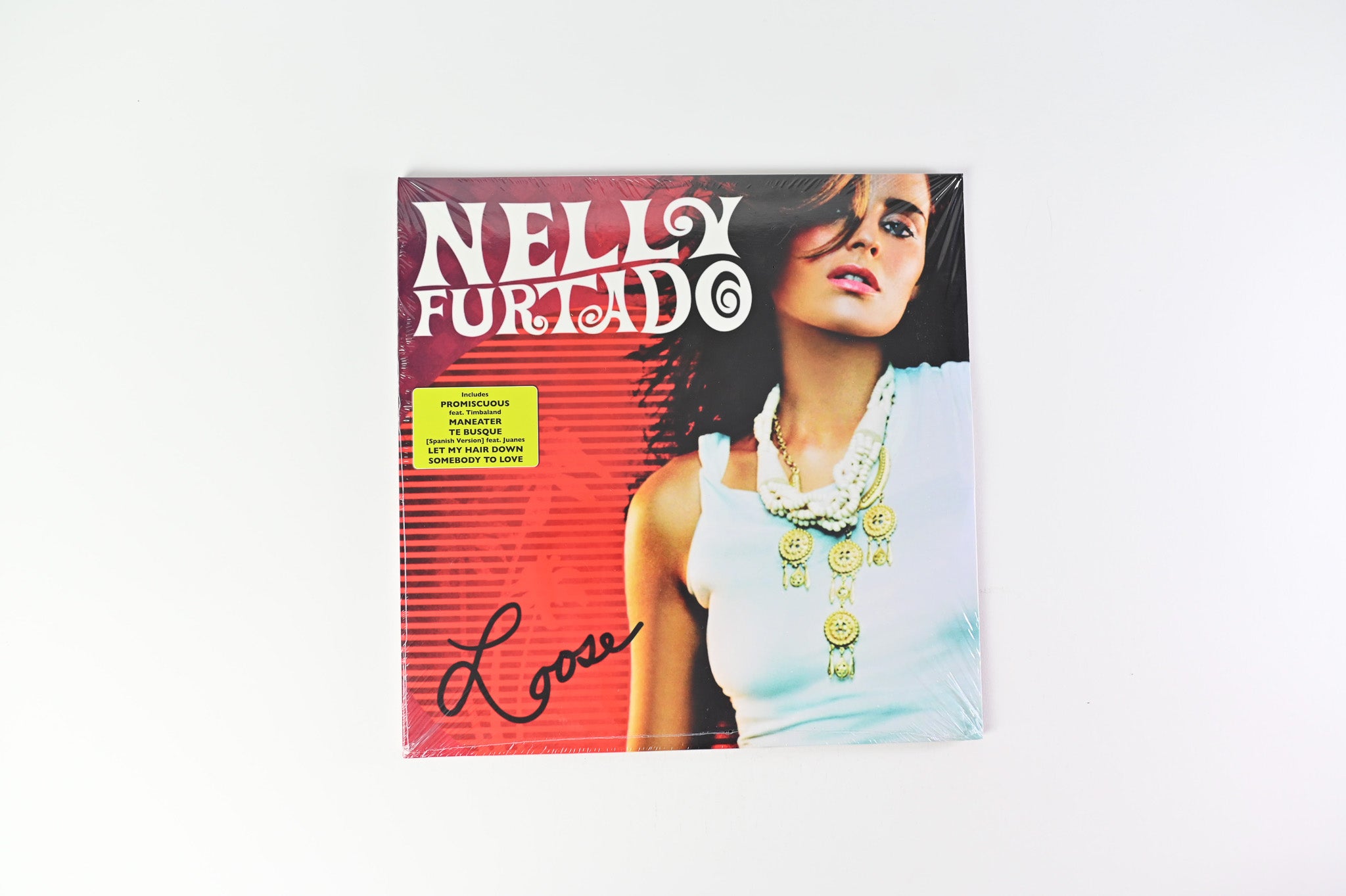 Shops SEALED Nelly Furtado Loose Red/White Vinyl 2LP