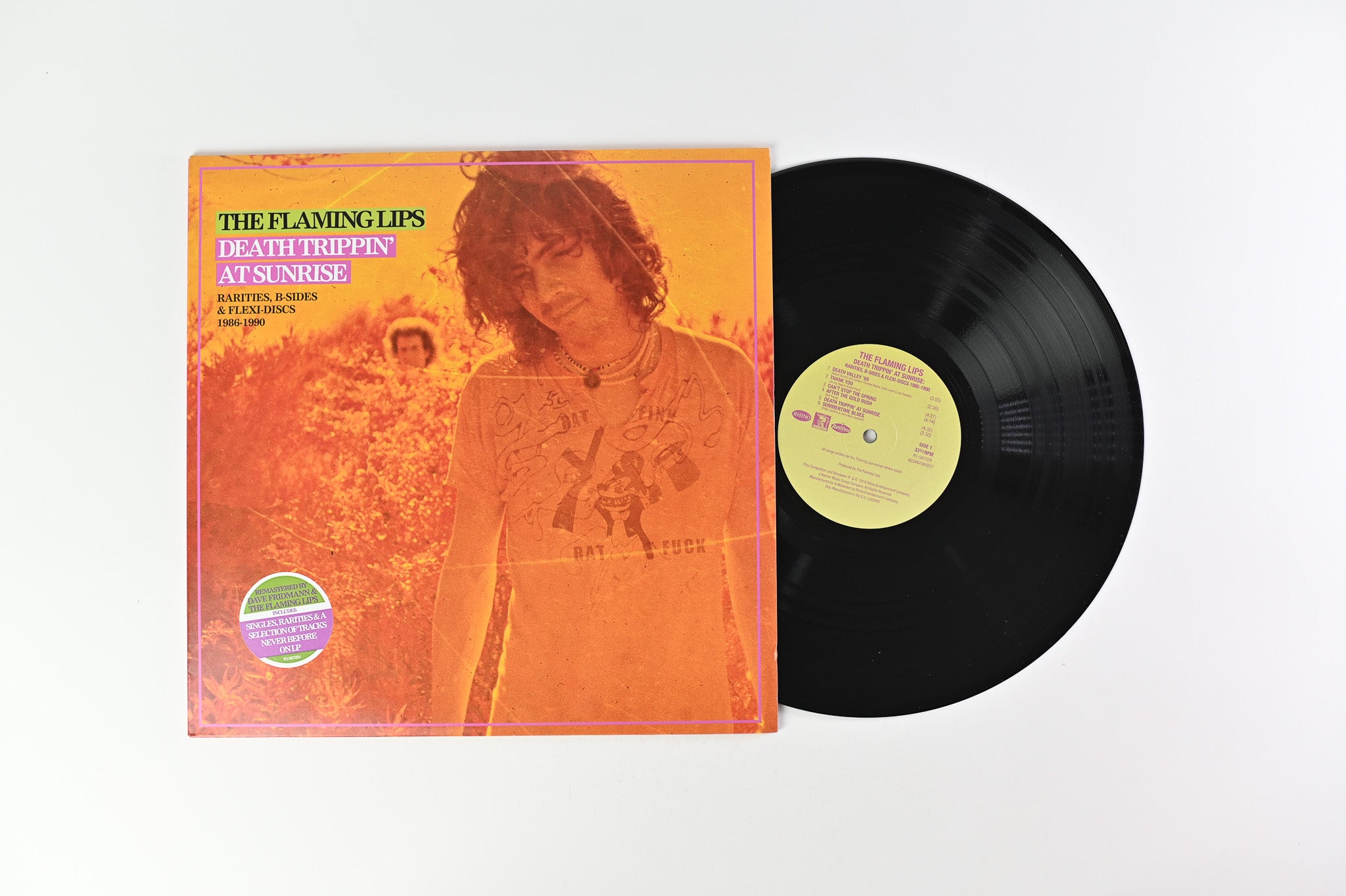 The Flaming Lips Death Trippin At Sunrise Rarities B Sides Flexi Discs 1986 1990 on Rhino