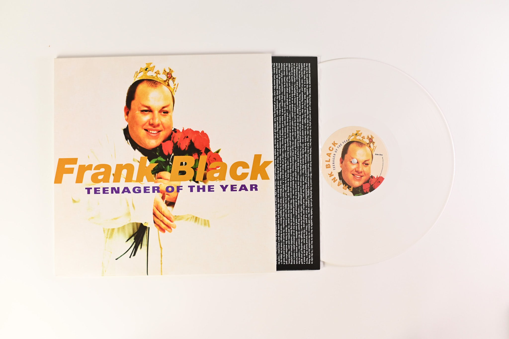 Frank Black - Teenager Of The Year on 4AD RSD Reissue on White Vinyl