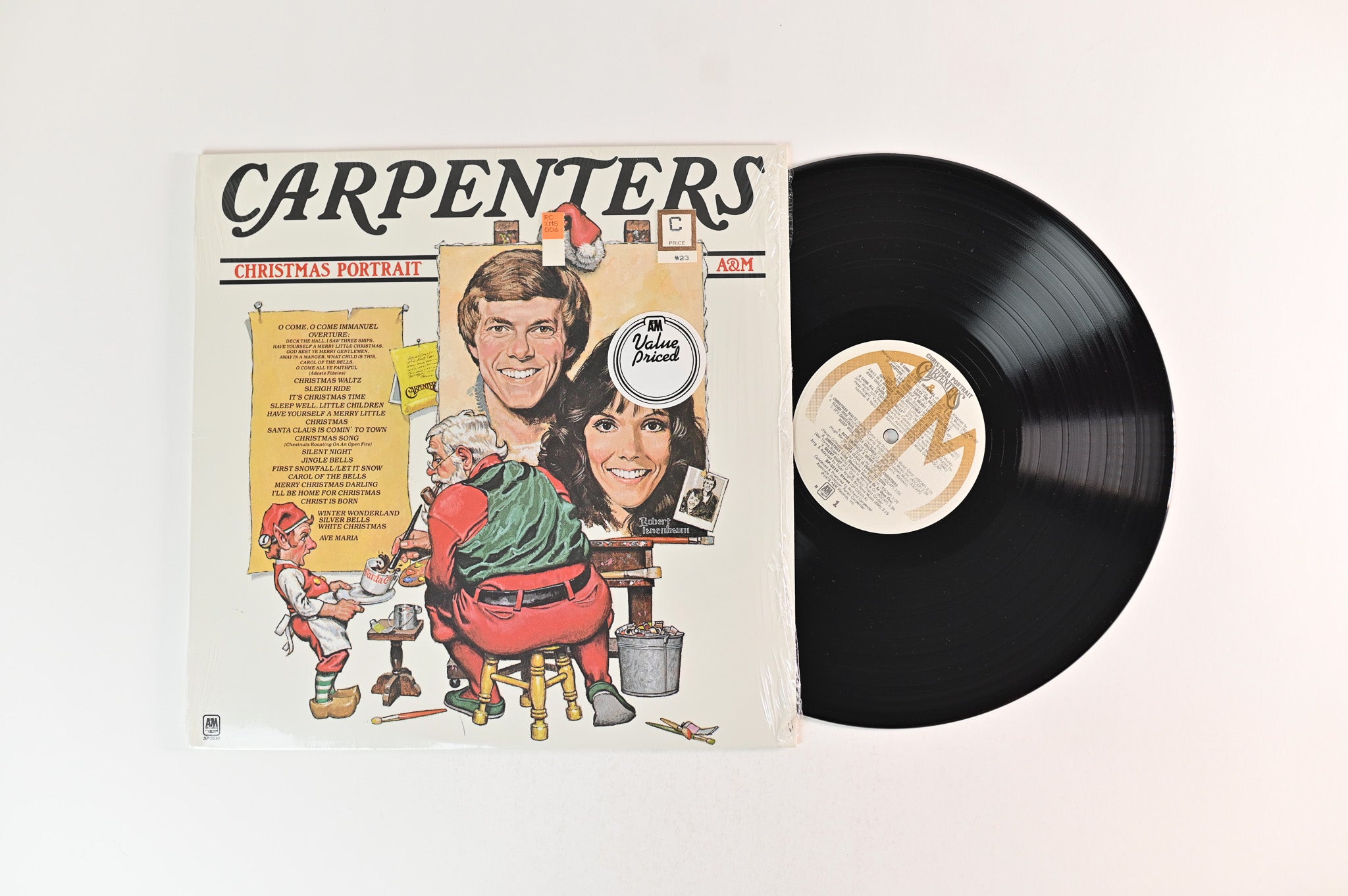 High quality Carpenters Christmas Portrait Vinyl Record