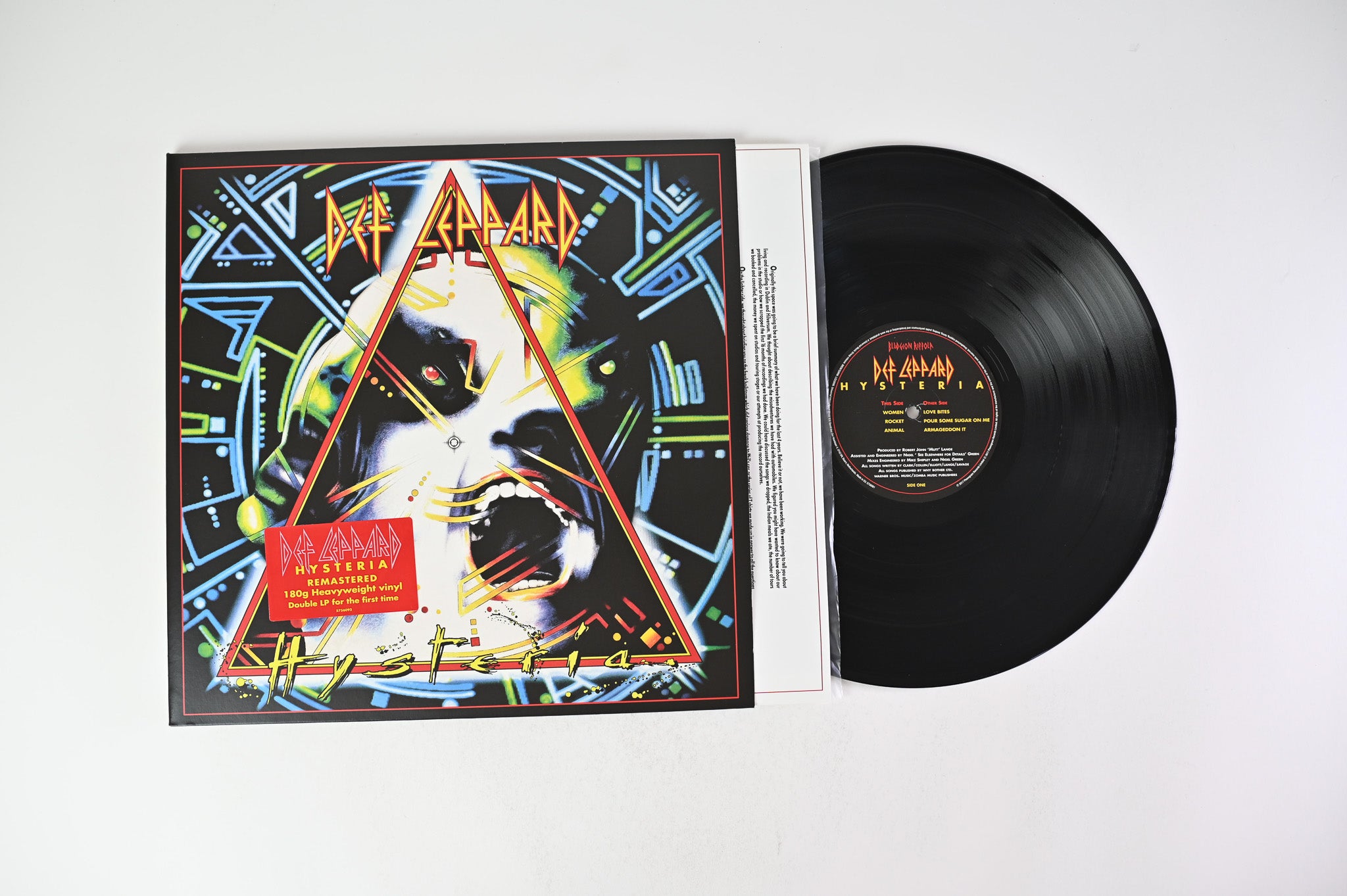 def leppard hysteria レコード 安い