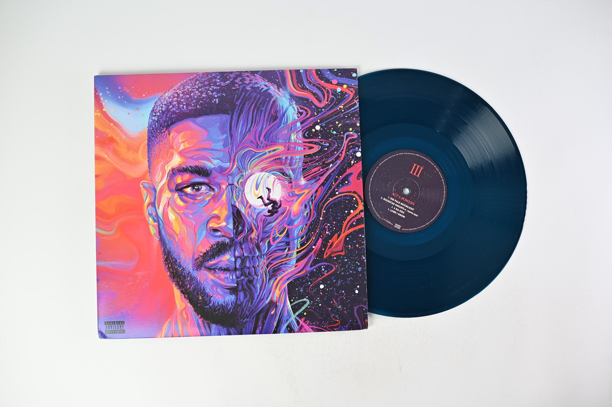 Kid Cudi Man on the Moon Clear Walmart selling Exclusive Vynil Factory Sealed