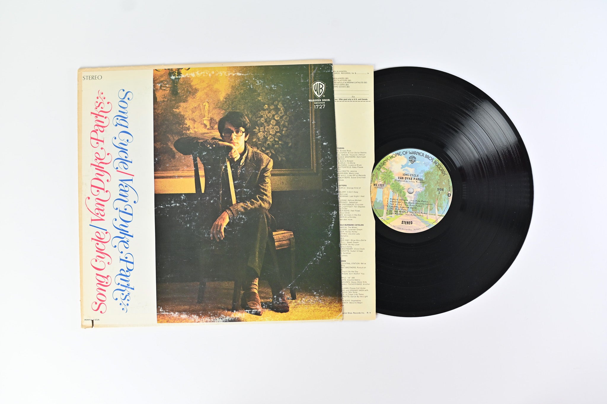 Van Dyke Parks - Song Cycle on Warner Bros. Records Reissue