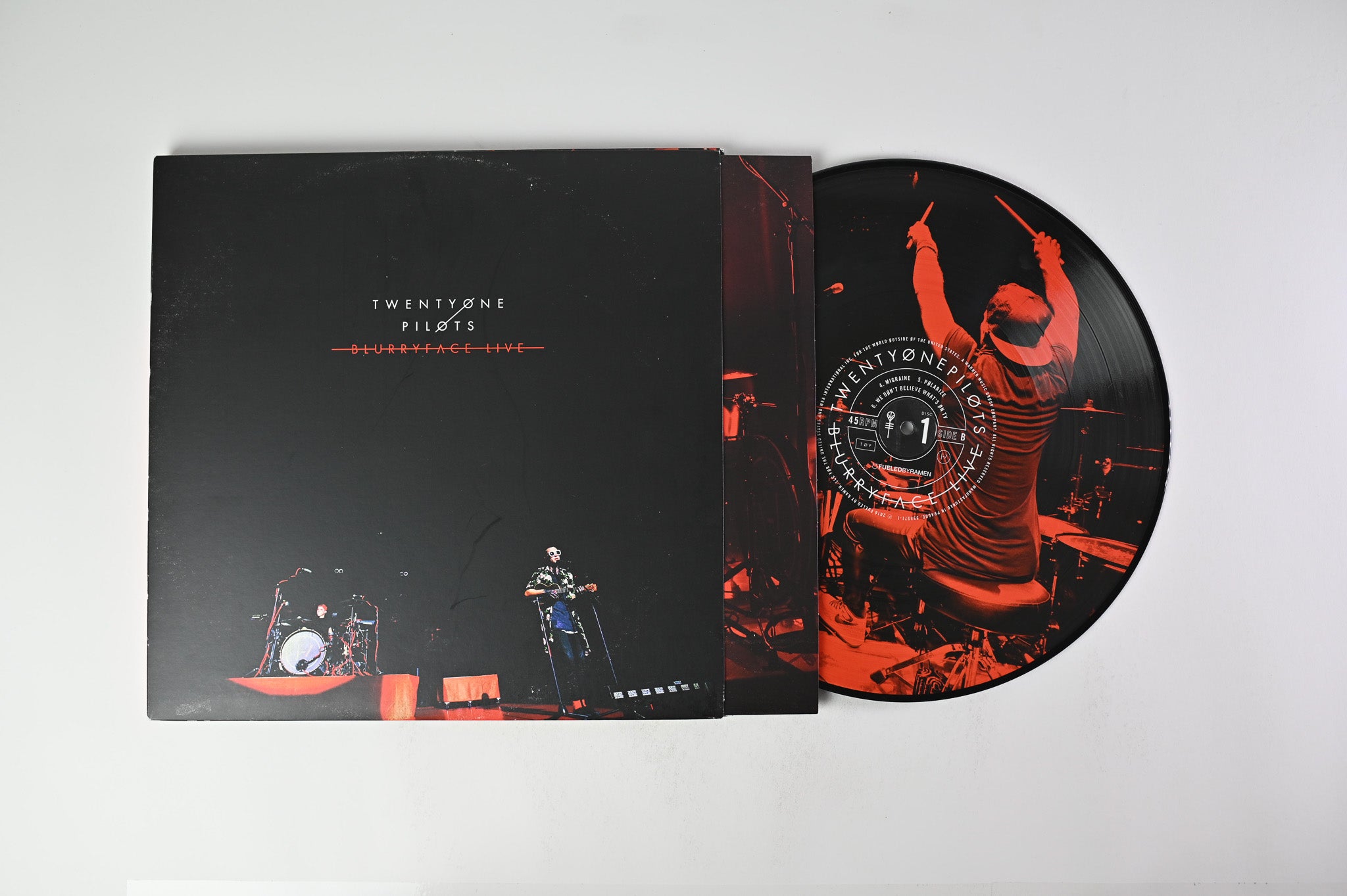 Twenty deals One Pilots Blurry Face live vinyl