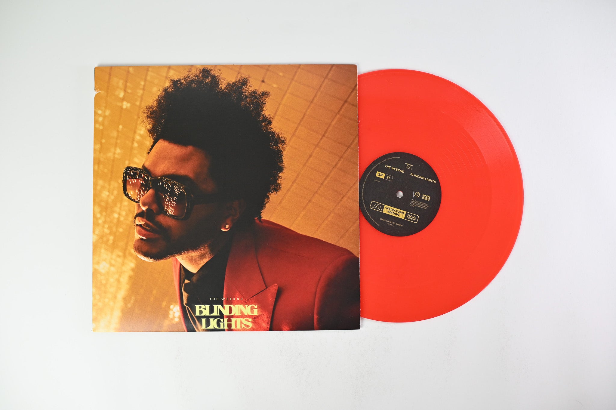 The Weeknd - store Blinding Lights (12” Red Vinyl Single)