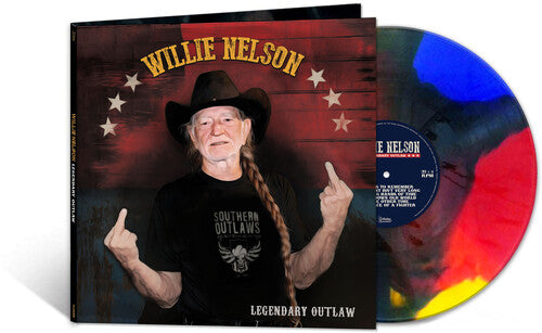 Willie Nelson - Legendary Outlaw [Multi-Color Vinyl] – Plaid Room Records