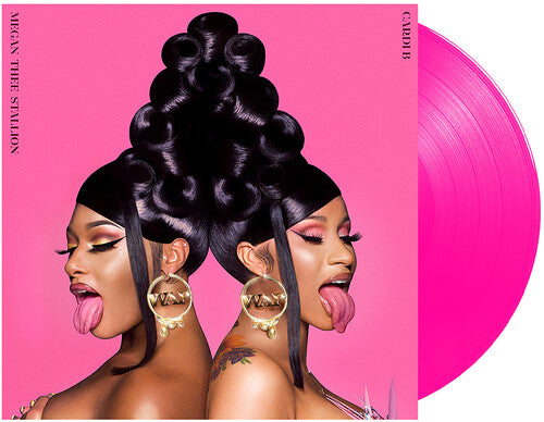 Cardi B cheapest Feat. Megan Thee Stallion – WAP - Pink Vinyl Record 12