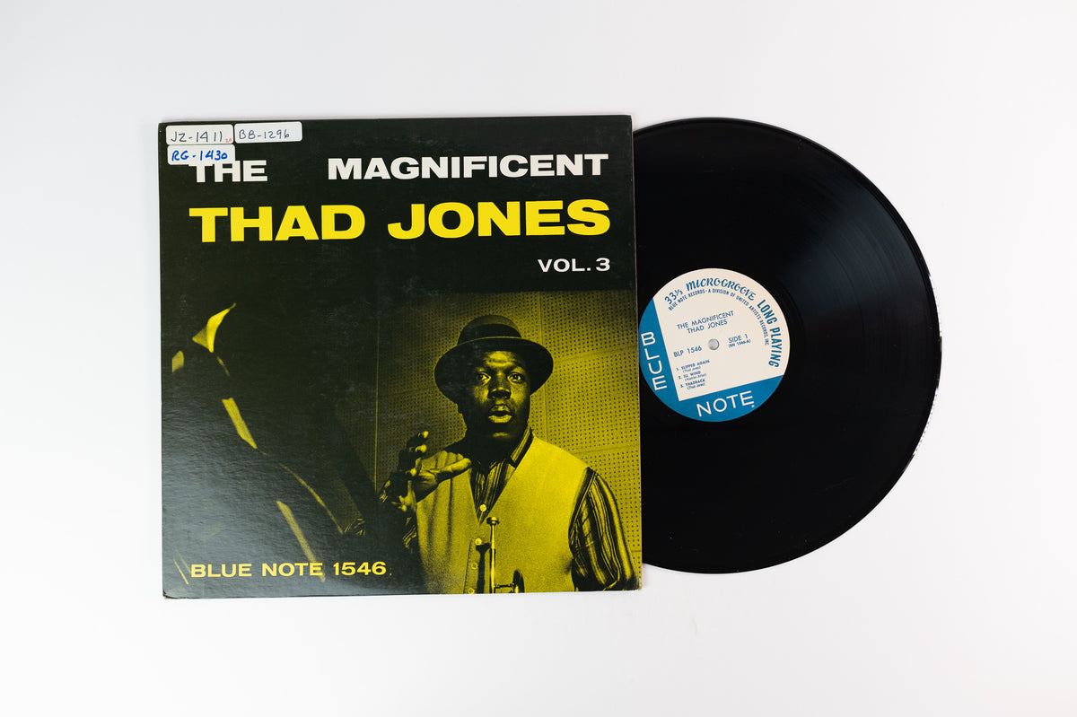 Thad Jones - The Magnificent Thad Jones (Vol. 3) on Blue Note BLP 1546 Mono  UA Reissue