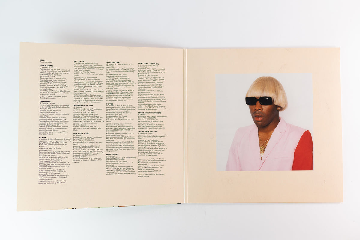 Tyler, The Creator - Igor on Columbia Alternate Cover Mint Colored Vinyl