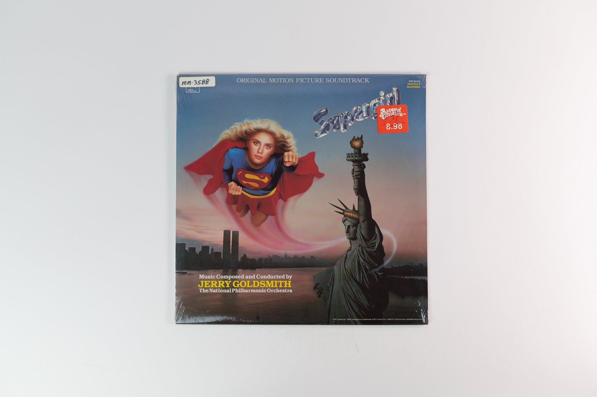 Supergirl Original Motion Picture Soundtrack Vinyl Record store