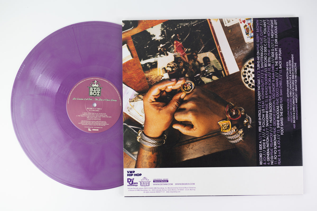 Big Boi - Sir Lucious Left Foot The Son Of Chico Dusty - Vinyl Me Please  Purple Vinyl