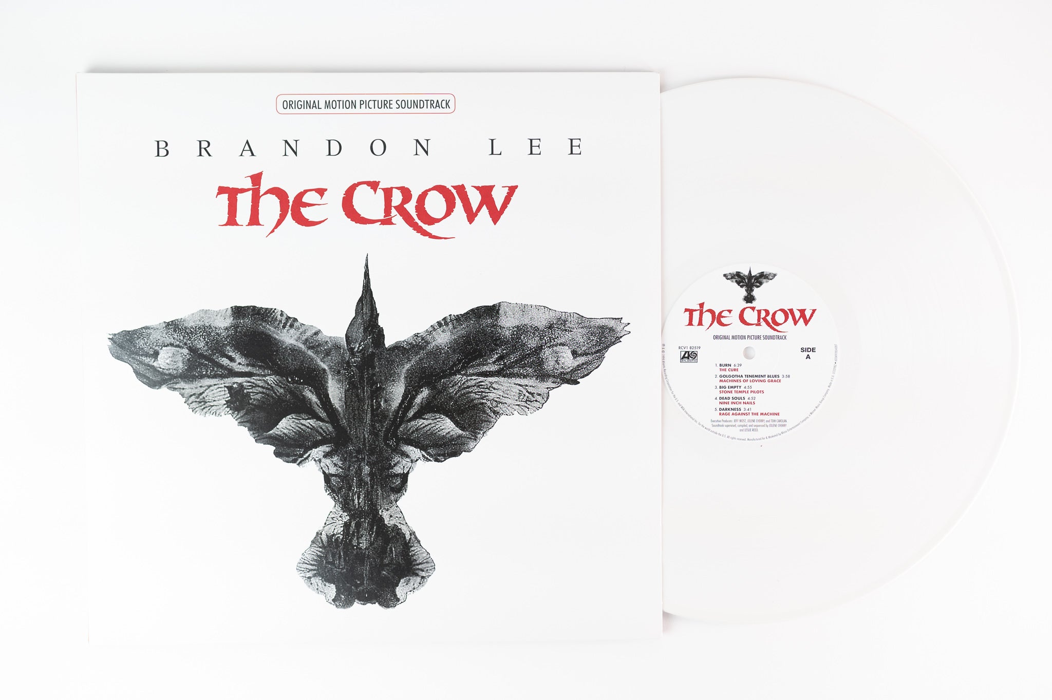 The Crow top Soundtrack Vinyl Record