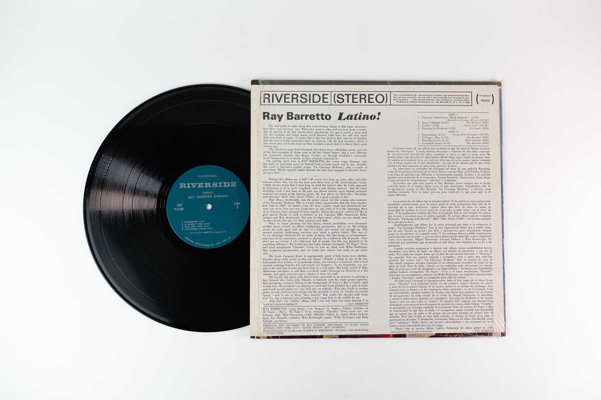 Ray Barretto Y Su Orquestra - Latino! on Riverside Stereo Orpheum  Productions