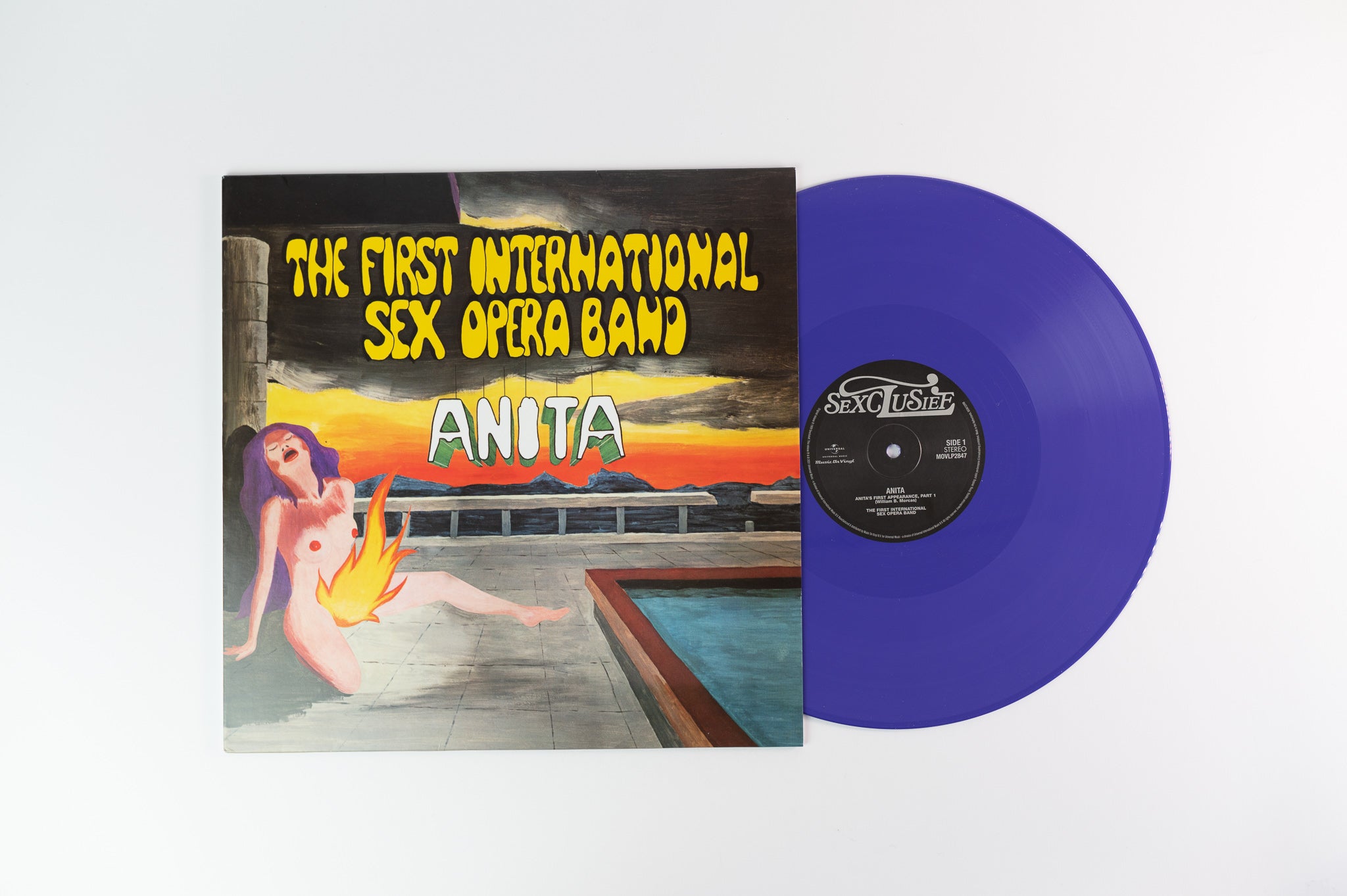 The First International Sex Opera Band - Anita on Music on Viny Sexclusief  Limited Purple Vinyl