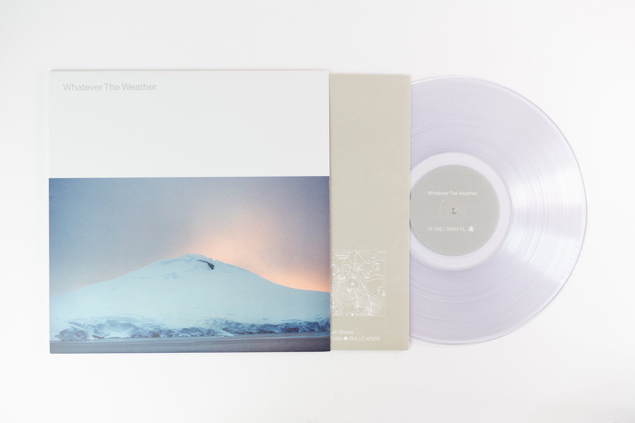 Whatever The Weather - Whatever The Weather on Ghostly International  Glacier Clear Vinyl