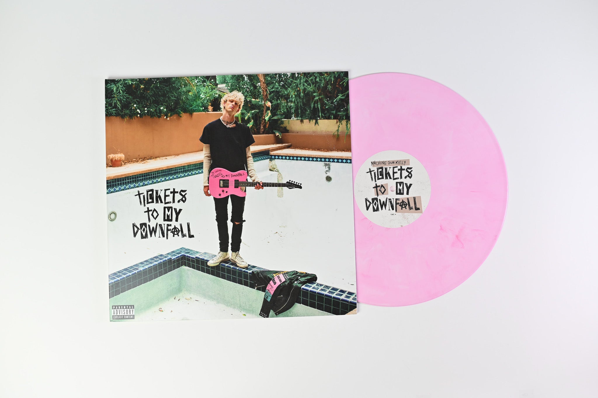 Machine Gun Kelly store Tickets To My Downfall Walmart Exclusive Pink Vinyl Sold Out!