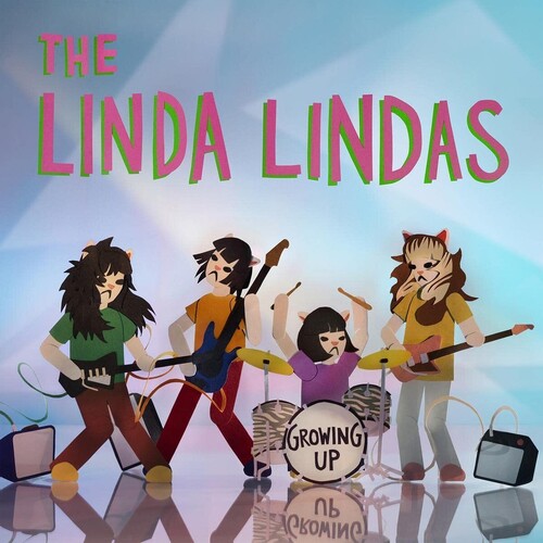 The Linda Lindas - Growing Up [Clear w/ Blue & Pink Vinyl]