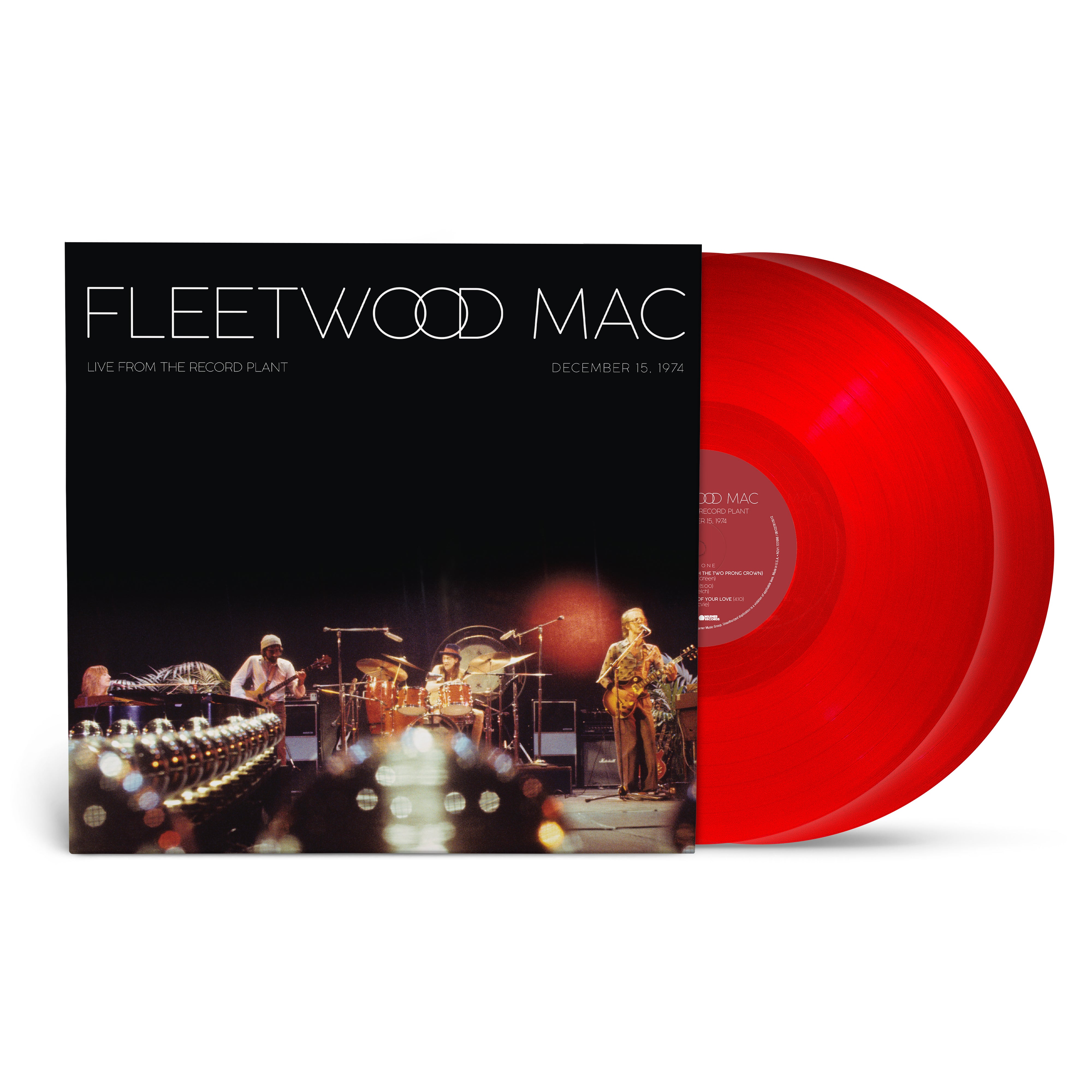 [PRE-ORDER] Fleetwood Mac - Live At The Record Plant (December 15, 1974) [Rhino Start Your Ear Off Right 2025] [2-lp Transparent Red Vinyl] [Release Date: 01/03/2025]