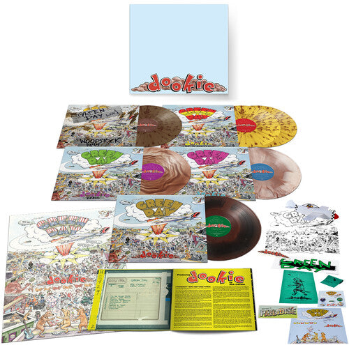 [DAMAGED] Green Day - Dookie (30th Anniversary Box Set) [Indie-Exclusive Colored Vinyl]