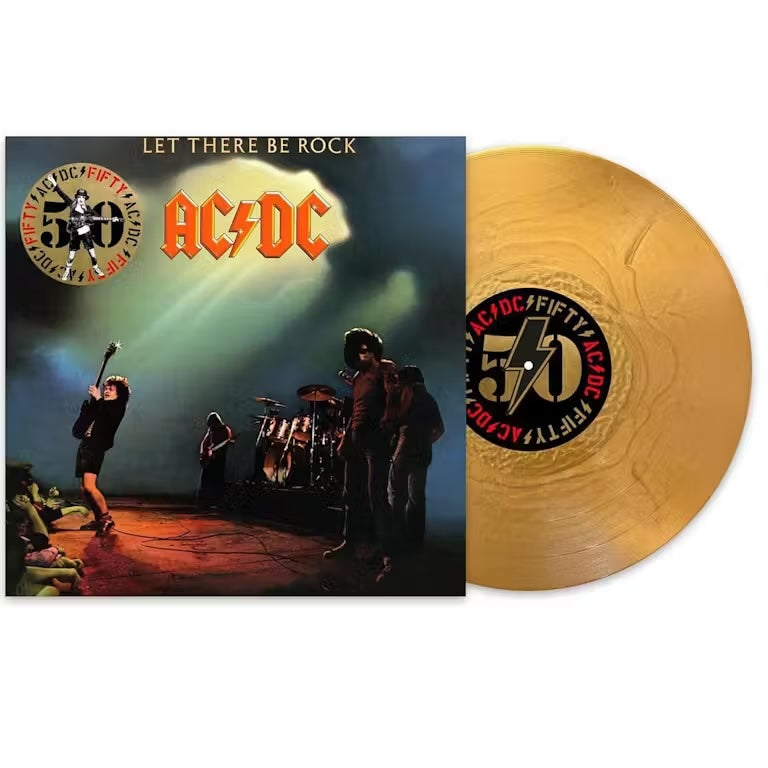 AC/DC - Let There Be Rock [Gold Vinyl]