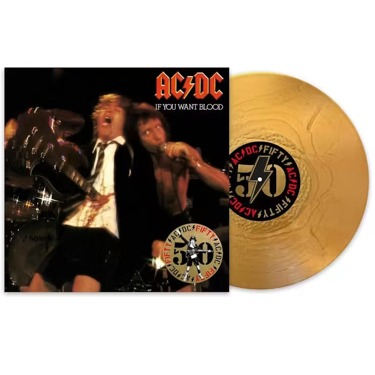 AC/DC - If You Want Blood You've Got It [Gold Vinyl]