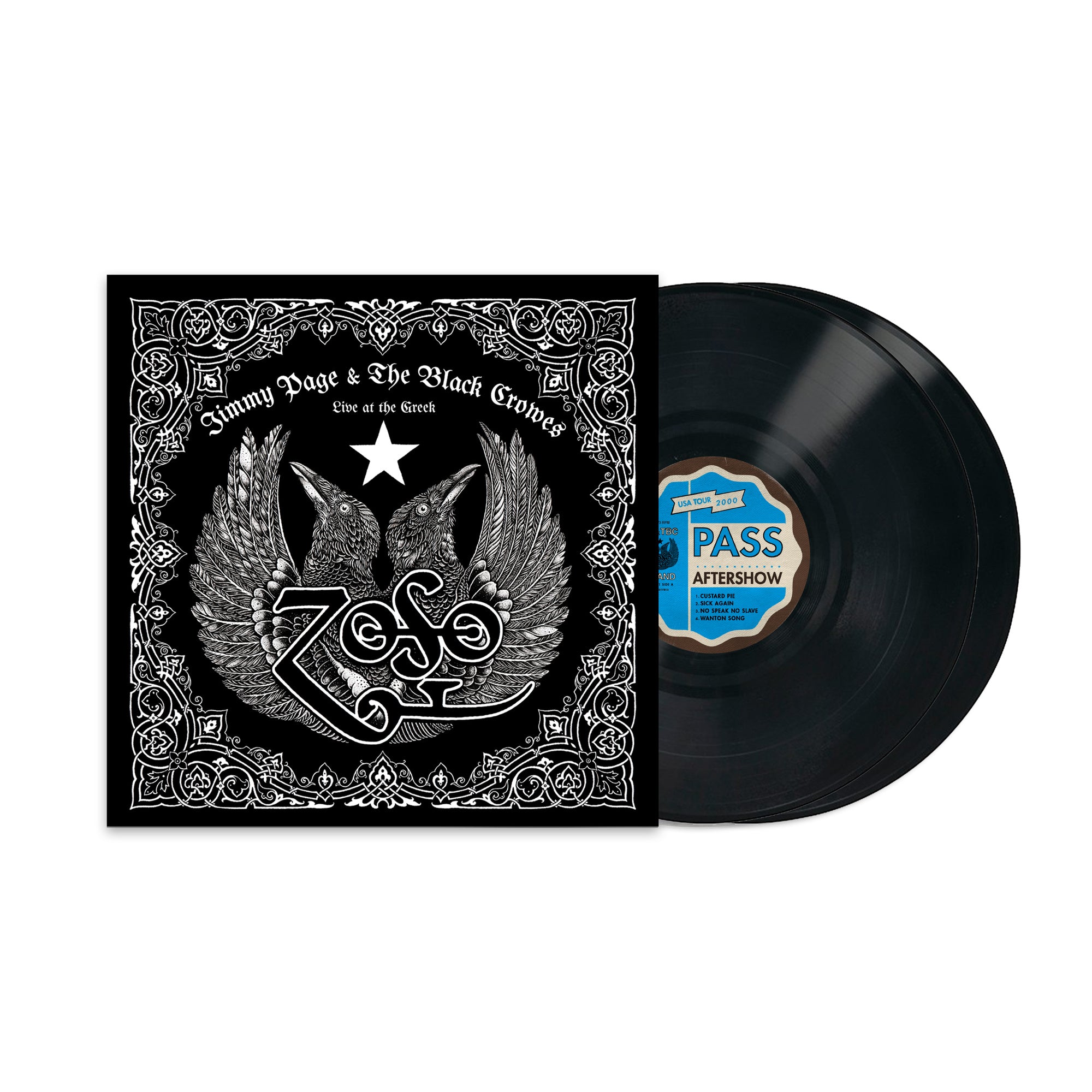 [PRE-ORDER] Jimmy Page & The Black Crowes - Live At The Greek [Black Vinyl] [Release Date: 03/14/2025]