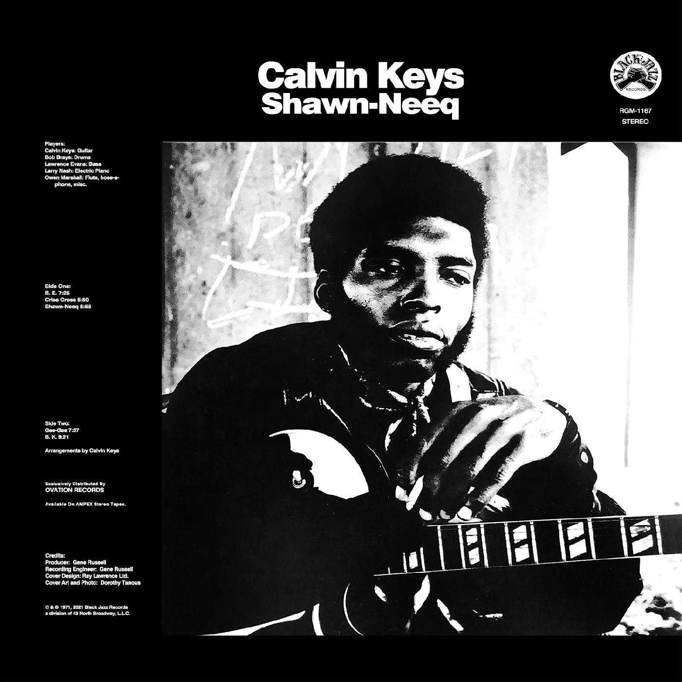 [PRE-ORDER] Calvin Keys - Shawn-Neeq [Blue w/ Black Swirl Vinyl] [Release Date: 03/07/2025]