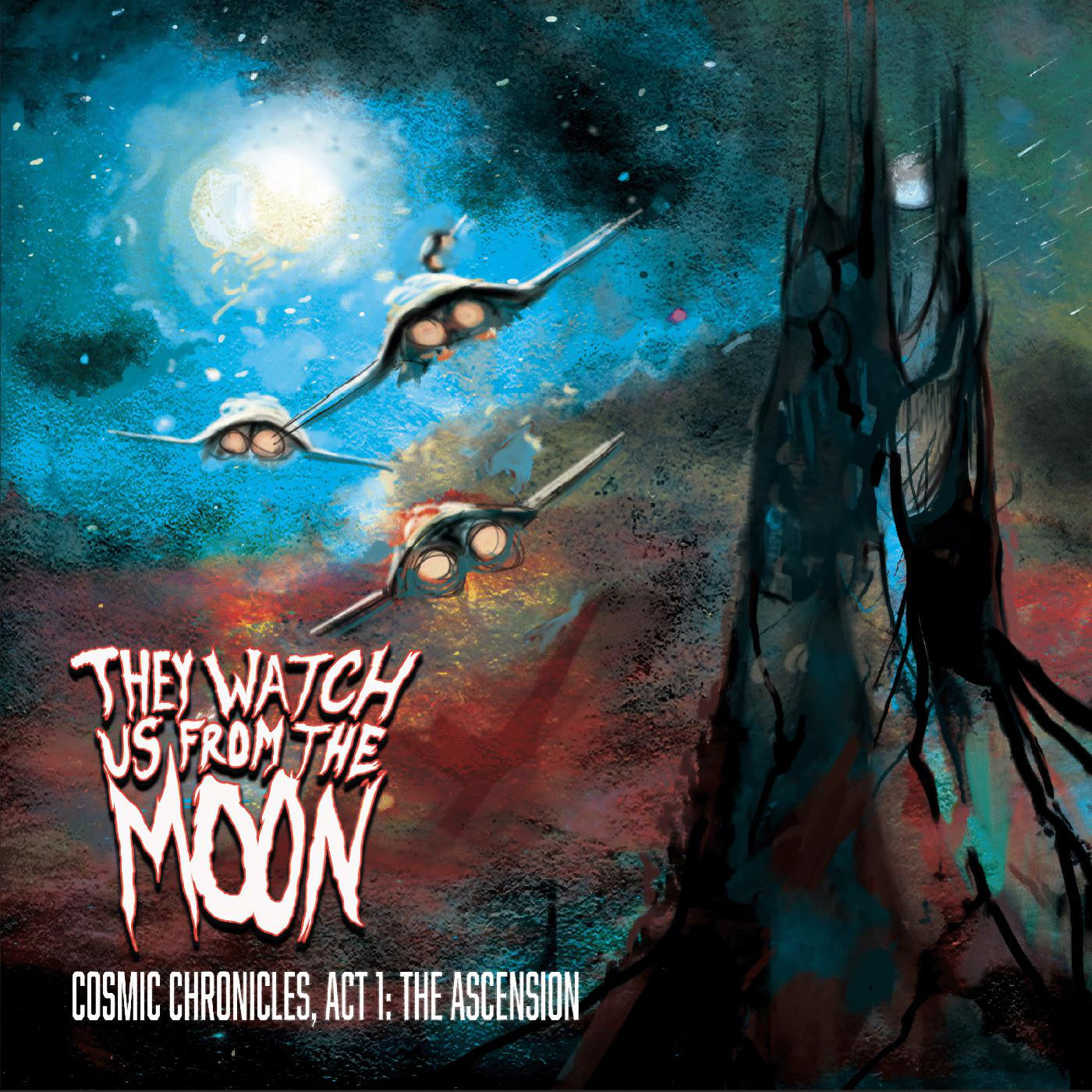 They Watch Us From The Moon - Chronicle: Act 1, The Ascension [Blue & Purple Cosmic Swirl Vinyl]