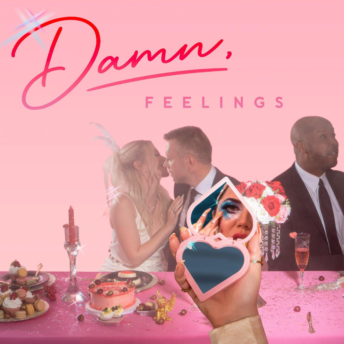 Chayla Hope - Damn, Feelings [Indie-Exclusive Translucent Pink With White & Red Splatter Vinyl]