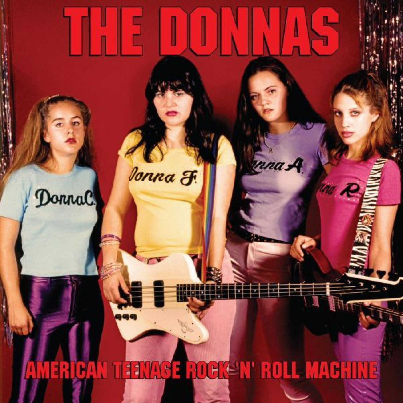 The Donnas - American Teenage Rock 'N' Roll Machine [Fire Orange With Black Swirl Vinyl]