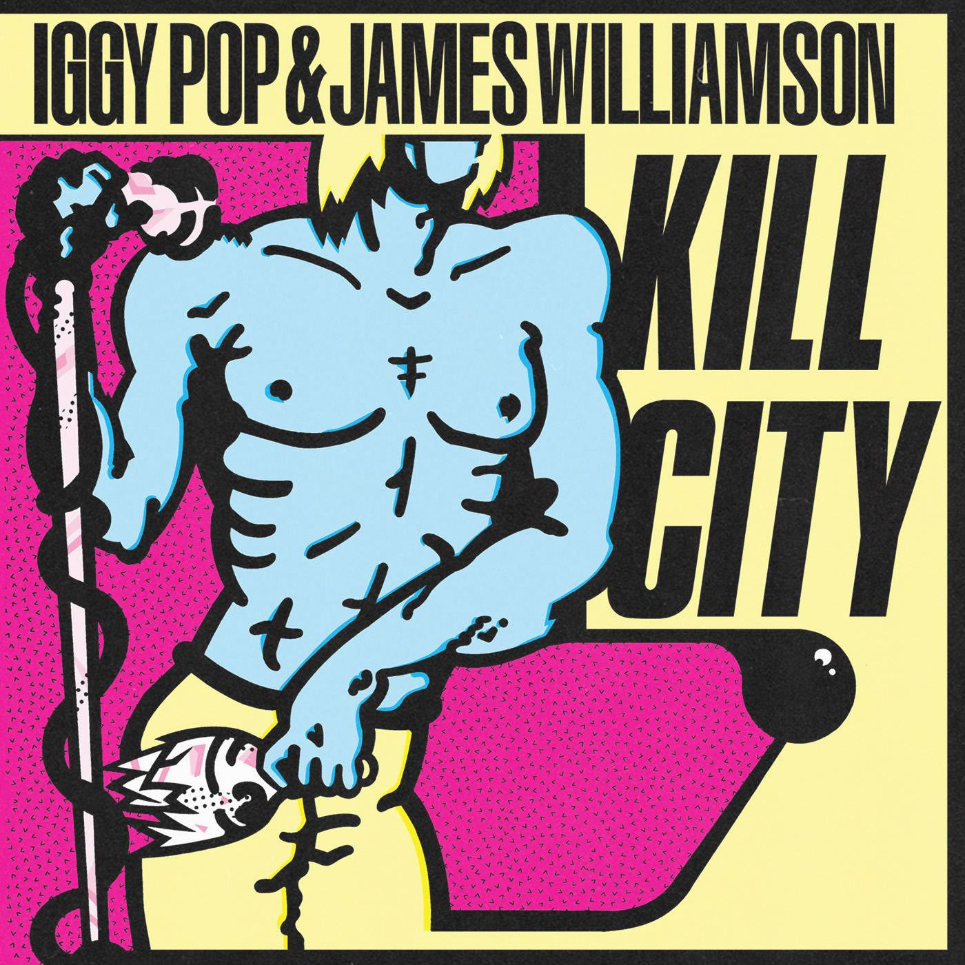 Iggy Pop & James Williamson - Kill City [Clear Blue Vinyl]