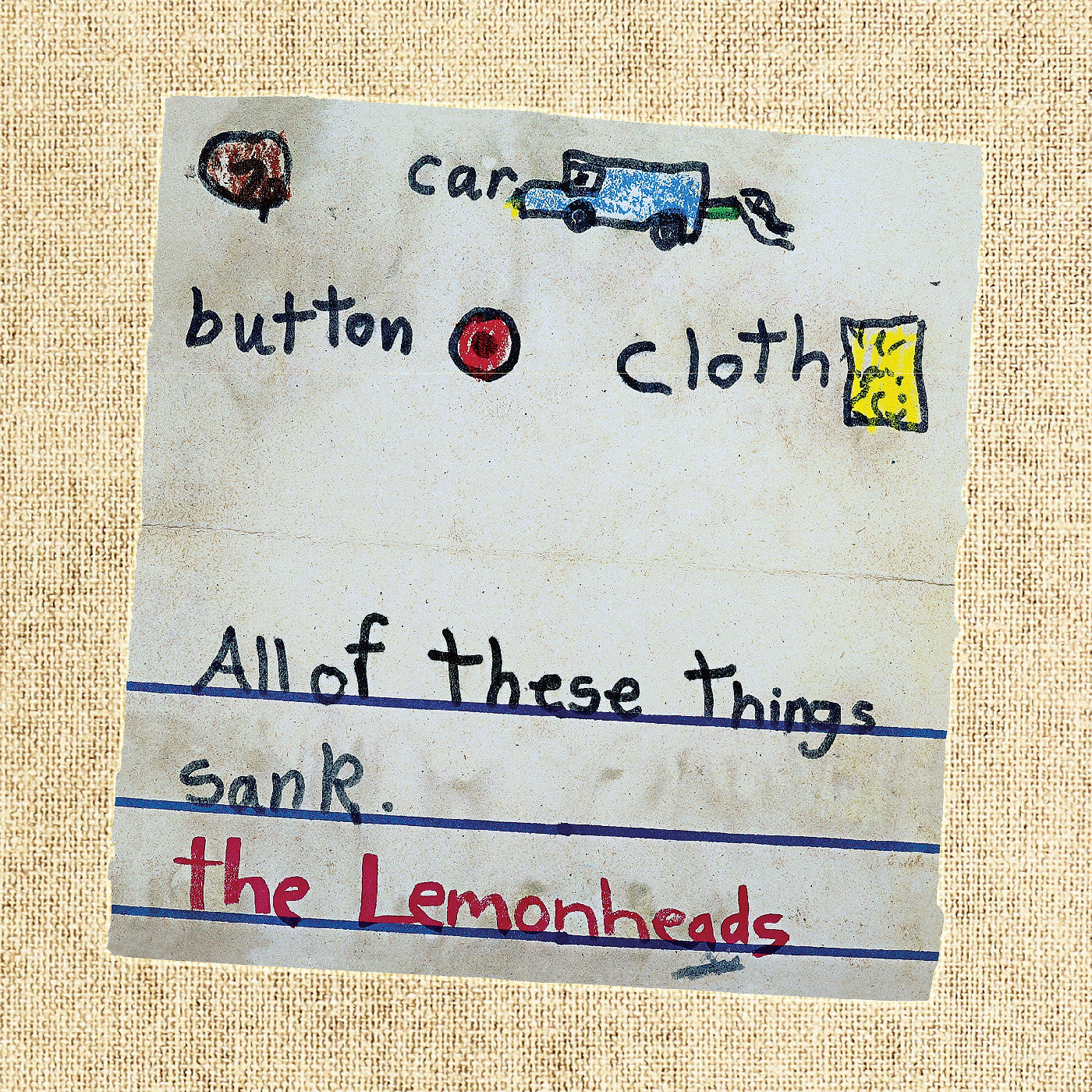 The Lemonheads - Car Button Cloth (Expanded 'Clothbound' Edition) [Indie-Exclusive Yellow Vinyl]