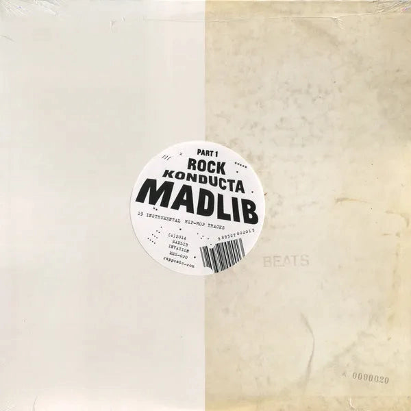 Madlib - Rock Konducta Pt. 1 [Clear Vinyl]