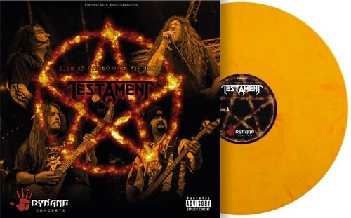 Testament - Live At Dynamo Open Air 1997 [Indie-Exclusive Yellow Flame Vinyl]