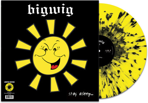 Bigwig - Stay Asleep [Yellow & Black Splatter Vinyl]