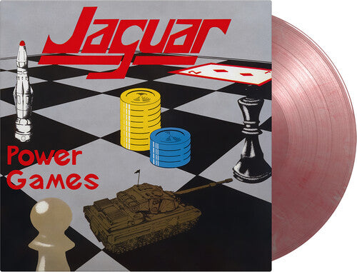 Jaguar - Power Games [Red & Silver Marble Colored Vinyl] [Import]