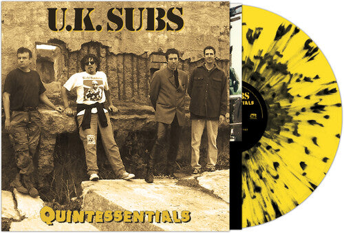 UK Subs - Quintessentials [Yellow & Black Splatter Vinyl]