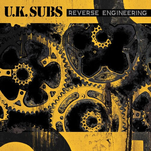 UK Subs - Reverse Engineering [Yellow & Black Splatter Vinyl]